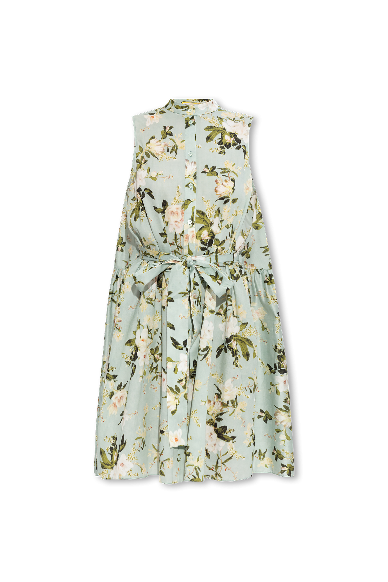 Erdem blue floral outlet dress